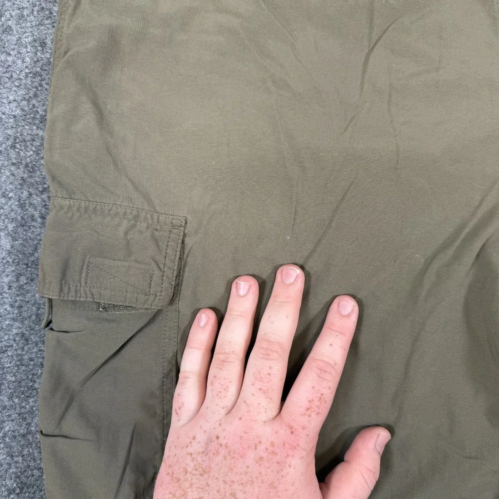 The North Face Shorts Mens Large Brown Lightweight Outdoors Hiking‎ Cargo Nylon